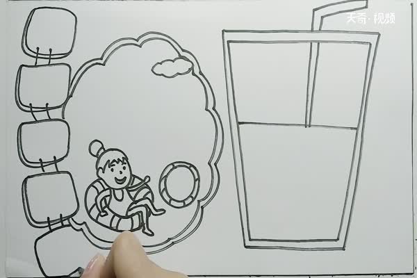 防溺水手抄报怎么做
