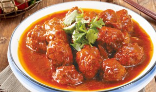 红烧牛肉丸子的做法 红烧牛肉丸子的做法大全