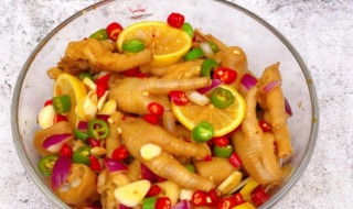 柠檬鸡爪醋放多了怎么办 柠檬鸡爪放陈醋可以吗