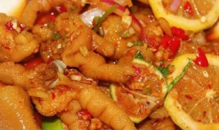 柠檬鸡爪放冷冻还是保鲜（柠檬鸡爪是放在保鲜还是冰冻）