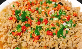 蒸肉末要蒸多久才不会老(肉没蒸熟再蒸要多久)