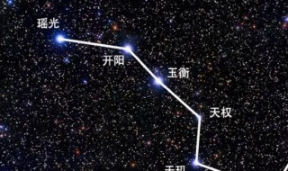 北斗七星是恒星吗 北斗七星是恒星吗,为什么