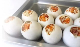 美味的糯米咸鸭蛋 糯米咸鸭蛋图片