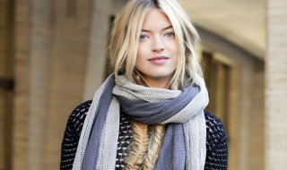 外出旅游围巾怎么带好看 如何戴围巾最好看