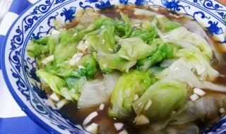 西生菜怎么做 西生菜怎么做好吃