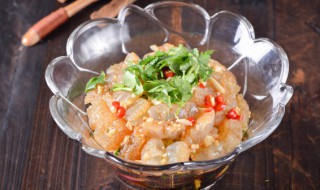 怎么凉拌海蜇 怎么凉拌海蜇头