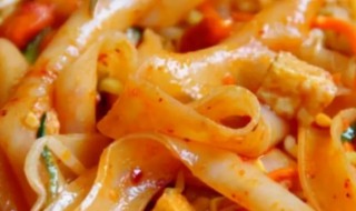 凉皮什么材料做的 凉皮是用什么材料做成的