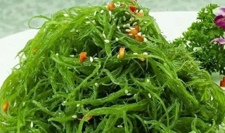 海藻怎么凉拌（海藻怎么凉拌又绿又软）