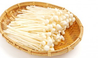 杏仁金针菇凉拌怎么做（凉菜杏仁金针菇做法）