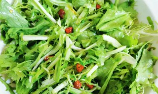 凉拌苦苣菜怎么做好吃（苦苣菜怎么凉拌好吃的做法）