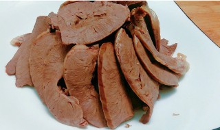 凉拌猪心的正宗做法 凉拌猪心的做法大全窍门