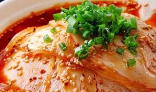 正宗凉拌白肉的做法 怎样做凉拌白肉