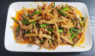 嫩姜炒肉怎么做好吃又简单 嫩姜炒肉怎么做好吃窍门