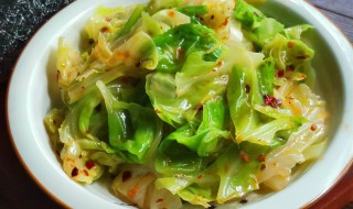 小米辣凉拌包菜的正宗做法（香菜小米辣凉拌）