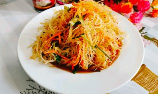 凉拌龙须丝的正宗做法（龙须菜凉拌的做法大全）