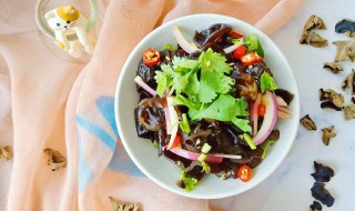 凉拌木耳的不用辣味正宗做法（麻辣凉拌木耳的做法）