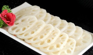 正宗凉拌藕酱的做法 麻酱藕片的做法凉拌