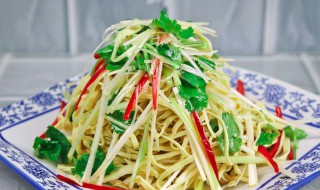 凉拌树皮的正宗做法（树皮凉拌菜）