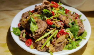 麻辣牛肉凉拌的正宗做法 凉拌香辣牛肉最正宗的做法