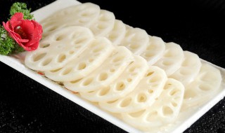 莲藕切片如何保存方法（切开藕片怎么保存）