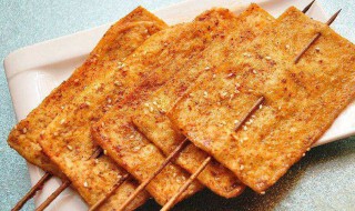 烤豆腐干怎么做才好吃 怎样烤干豆腐好吃