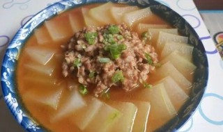 肉未蒸冬瓜的做法 肉末蒸冬瓜的家常做法