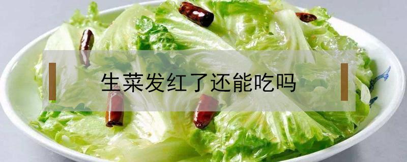 生菜发红了还能吃吗（如果生菜发红了还能吃吗）