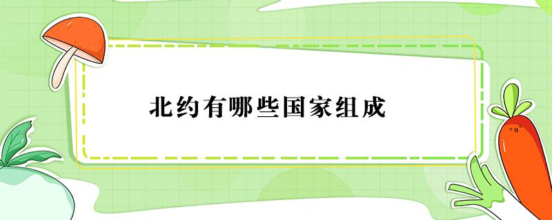 北约有哪些国家组成 北约有哪些国家组成中国属于什么