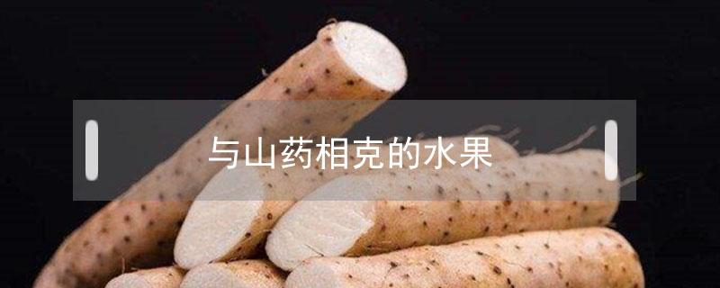 与山药相克的水果 山药有相克的食物吗