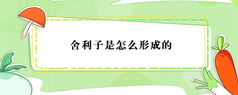 舍利子是怎么形成的 舍利子是怎么形成的,有什么作用?