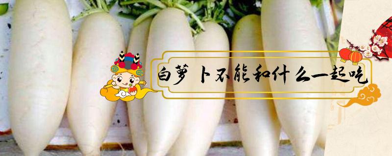 白萝卜不能和什么一起吃 白萝卜不能和什么一起吃相克