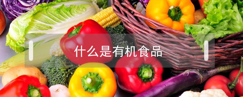 什么是有机食品（什么是无机食品）