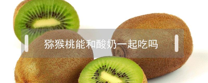 猕猴桃能和酸奶一起吃吗(酸奶和猕猴桃可以一起吃吗?)