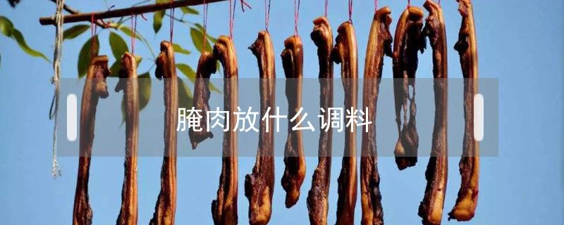 腌肉放什么调料 炒肉前腌肉放什么调料