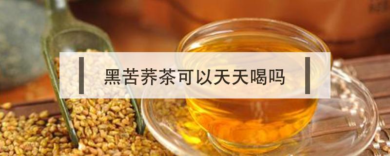 黑苦荞茶可以天天喝吗 黑苦荞茶可以天天喝吗?会有副作用吗?