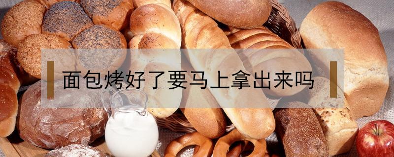 面包烤好了要马上拿出来吗 面包烤好了要立马拿出来吗