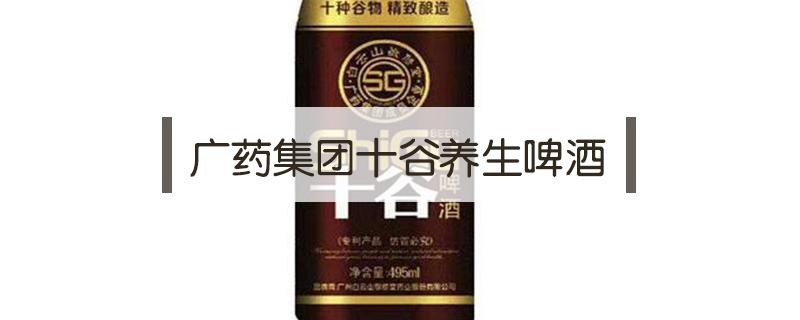 广药集团十谷养生啤酒（十谷养生啤酒多少钱一箱）