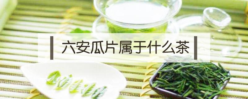 六安瓜片属于什么茶（六安瓜片属于什么茶类?）