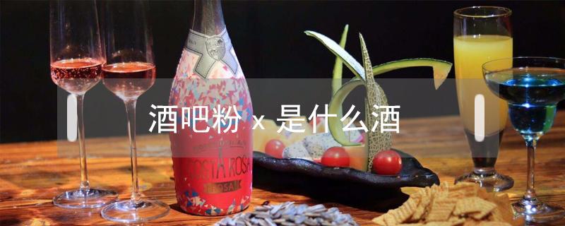 酒吧粉x是什么酒 酒吧粉x对什么比较好喝