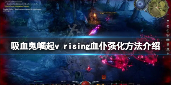 vrising如何强化血仆