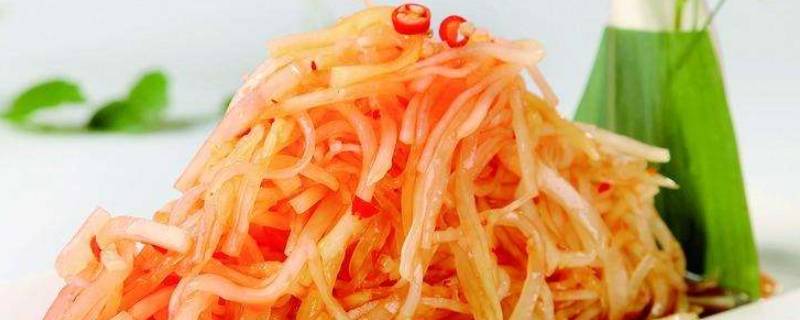 木瓜丝是什么东西做的（木瓜丝是哪种木瓜做的）