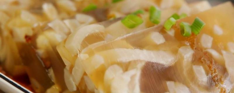 肉皮冻能冷冻保存吗 肉皮冻可以冷冻保存吗