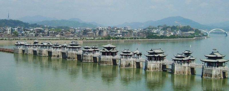 湘桥区景点 湘湖景区的桥