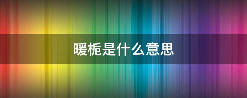 暖栀是什么意思（南巷暖栀是什么意思）