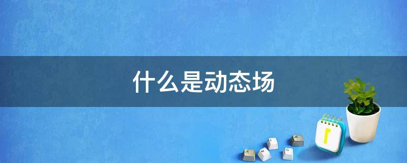 什么是动态场 动态热场是什么