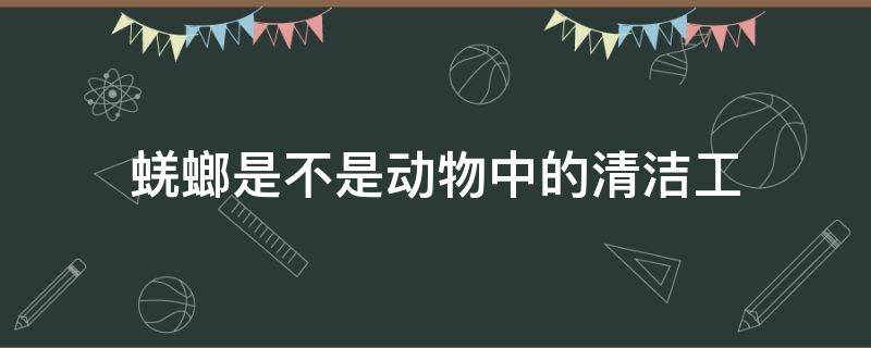 蜣螂是不是动物中的清洁工 蜣螂是动物中的清洁工吗