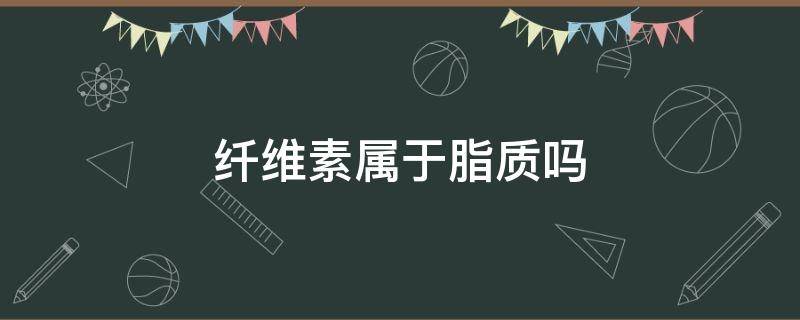 纤维素属于脂质吗 再生纤维素是什么东西