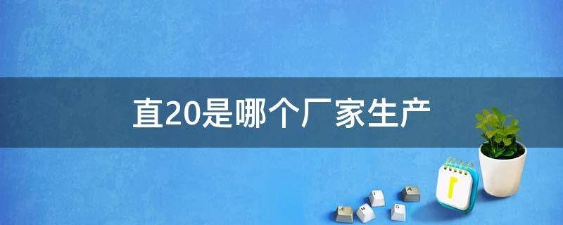 直20是哪个厂家生产 直20生产企业