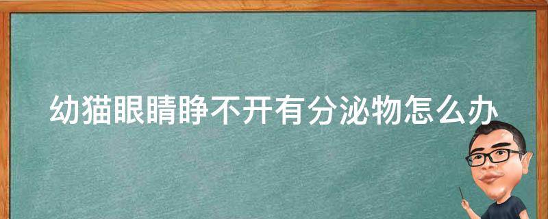 幼猫眼睛睁不开有分泌物怎么办（幼猫眼睛睁不开有分泌物怎么办眼球凸出）