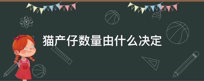 猫产仔数量由什么决定 猫一般产仔多少个